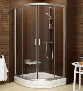 Душевой уголок Ravak Blix BLCP4-90 3B270U00Z1 Transparent профиль сатин