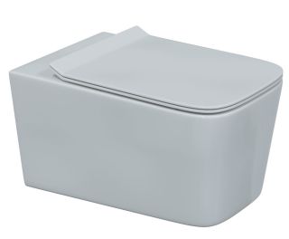 Комплект Berges 043279: инсталляция NOVUM 525 кнопка L5 чёрная Soft Touch унитаз Floe Rimless сидение дюропласт Floe Slim SO