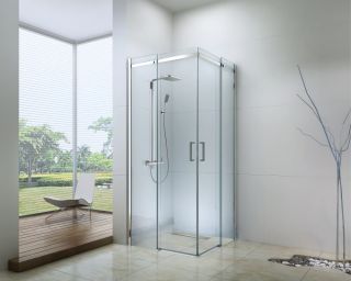 Душевой уголок Berges Melita 90x90см хром 061028