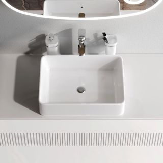 Раковина накладная  Am.Pm Func M8FWCC10500WG 50 см белый