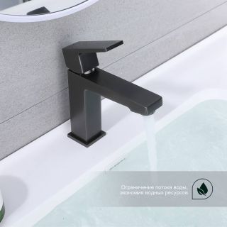 Смеситель для раковины Splenka S01.10.09 графит