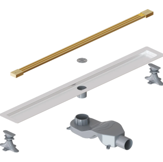 Душевой лоток Boheme B&T Infinity 981-60-MG 60см матовое золото