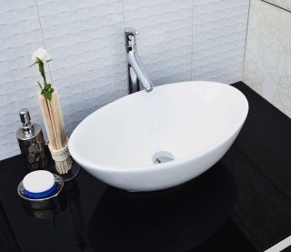 Раковина-чаша CeramaLux 9021 Белая 52 см