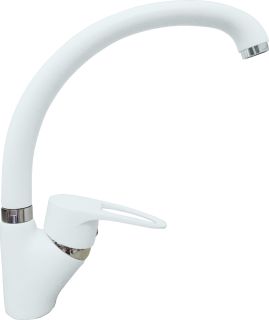 Смеситель GranFest для кухни Иней Мрамор 1024 иней