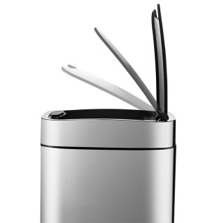 Ведро для мусора WeltWasser WW Rone MT 35L сенсорное Хром матовый