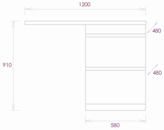 Напольная тумба под раковину для стиральной машины Onika Милтон 105801 58см белый