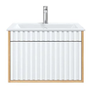 Подвесная тумба Onika Дайлер 106150 60см белый/дуб сонома