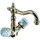 Смеситель для раковины Boheme Crystal бронза 312-CRST