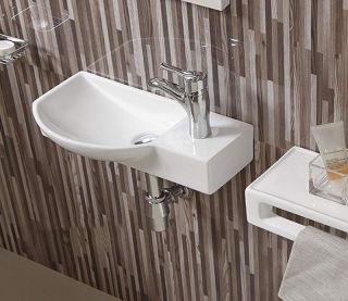 Раковина-чаша CeramaLux 7947BL белая 45 см