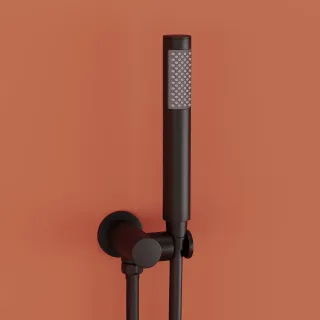 Душевая система Sancos Link SC3005MB с термостатом чёрный матовый