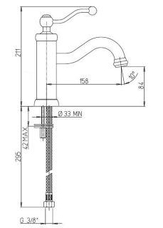 Смеситель для раковины Paini Duomo 88CR205 хром