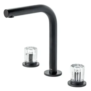 Встраиваемый смеситель для раковины Boheme Elegante 152-B-EL чёрный