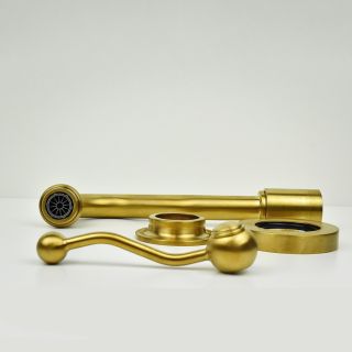 Встраиваемый смеситель для раковины Paini Duomo 88PJ208 матовое золото