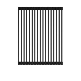 Кухонная мойка Lemark Iordana 780 9932120 в комплекте с разделочной доской ролл-матом и коландером чёрный матовый