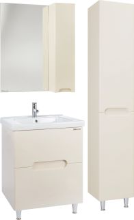 Зеркало-шкаф Bellezza Андрэа 65см правый бежевый 00000007259