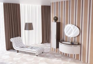 Раковина Montebianco Pietro Due 11023 55см белый