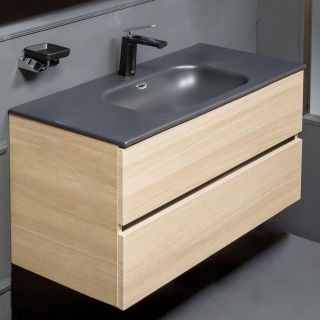 Тумба под раковину Armadi Art Vallessi 100см дуб светлый 837-100-L