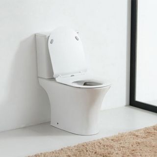 Унитаз-компакт Orange C01-000W безободковый, сиденье с микролифтом