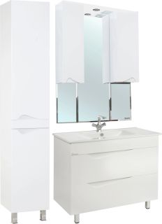 Тумба под раковину Bellezza Эйфория 105см белый 00000010218