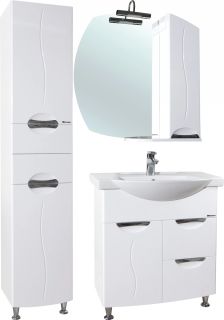 Тумба под раковину Bellezza Глория 75см белая 00000006239