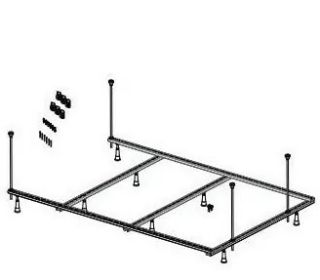 Ножки для ванны Riho Savona 207100 каркас