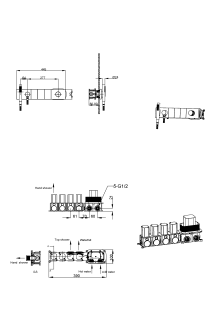 Встраиваемый смеситель для душа Boheme Zodiac 132-SYS-MW белый матовый
