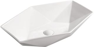 Раковина накладная SantiLine SL-1059 65см белый