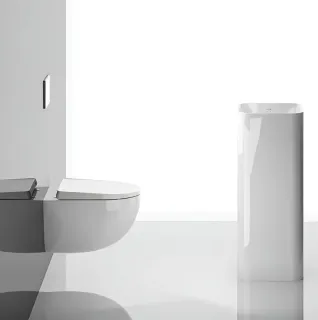 Подвесной унитаз Kludi Resa D 24WCSET43 безободковый белый