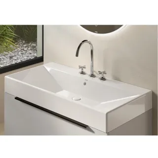 Раковина Kludi Resa 59WW10143 100 см белый