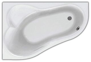 Santek Ибица XL 160х100 L асимметричная белая 1WH112036