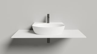 Подвесная раковина Salini Alda Wall 02 S-Stone 140322MRF 58см RAL полностью