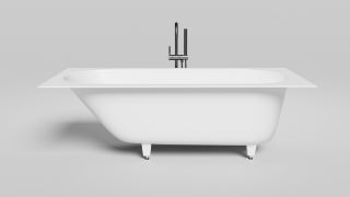 Ванна из искусственного камня Salini Ornella Kit S-Stone 102422MRH 180x80см RAL снаружи