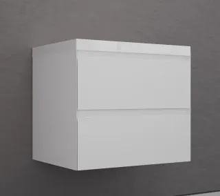 Тумба под раковину подвесная Style Line Манхэттен ЛС-00002362 70 см белый матовый