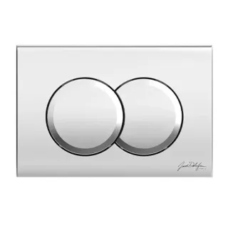 Инсталляция Jacob Delafon E21731RU-CP с безободковым унитазом Aleo сиденье с микролифтом клавиша смыва хром