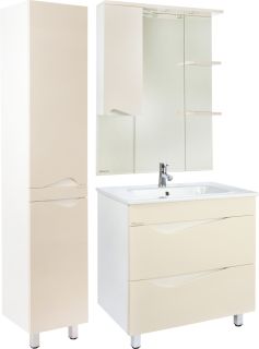 Тумба под раковину Bellezza Эйфория 85см бежевый 00000010233