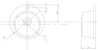 Мойка кухонная Акватон Иверия 48 см песочный