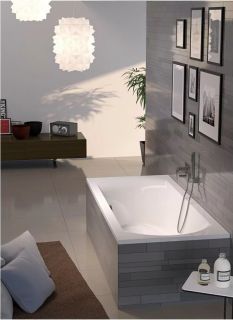 Акриловая ванна Riho Lima B053001005 190х90см сифон расположен справа белый