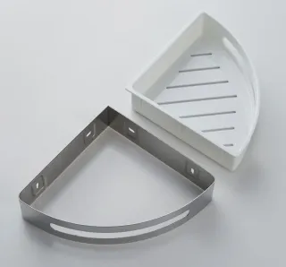 Полка угловая Timo Luiro 18577/18 чёрное золото