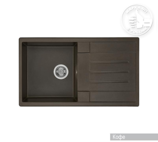 Мойка кухонная Акватон Верона 86 см кофе