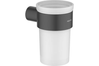 Стакан Aquatek Лира AQ4427MB черный