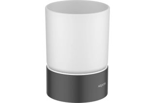 Стакан Aquatek Лира AQ4428MB черный