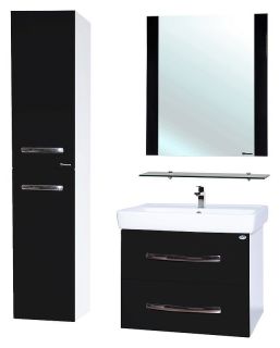 Тумба под раковину Bellezza Рокко 60см чёрный 00000010152