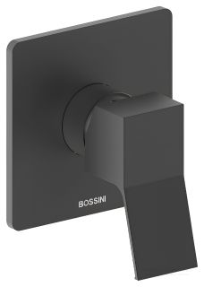 Встраиваемый смеситель для душа Bossini Aki Z00739.073 чёрный матовый