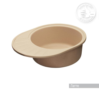 Мойка кухонная Акватон Чезана 57 см латте