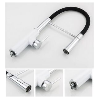 Смеситель для кухни Frap F4452-8 черный белый хром