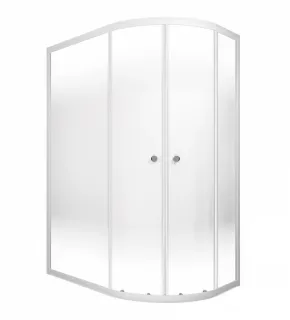 Душевой уголок Triton Коралл-Лайт Щ0000068953 120x80 см профиль белый стекло градиент