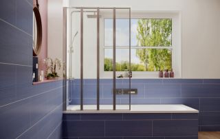 Шторка на ванну Ambassador Bath Screens 16041110L 90см левая хром/прозрачное