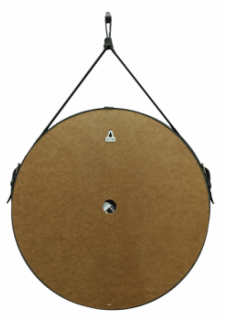 Зеркало с подсветкой Continent Millenium Black ЗЛП969 на ремне 65см чёрный