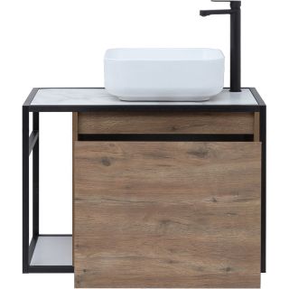 Тумба под раковину Aquanet Nova Lite Loft L261657 R 75 см дуб рустикальный