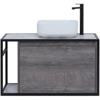 Тумба под раковину Aquanet Nova Lite Loft 261655 R 90 см дуб рошелье